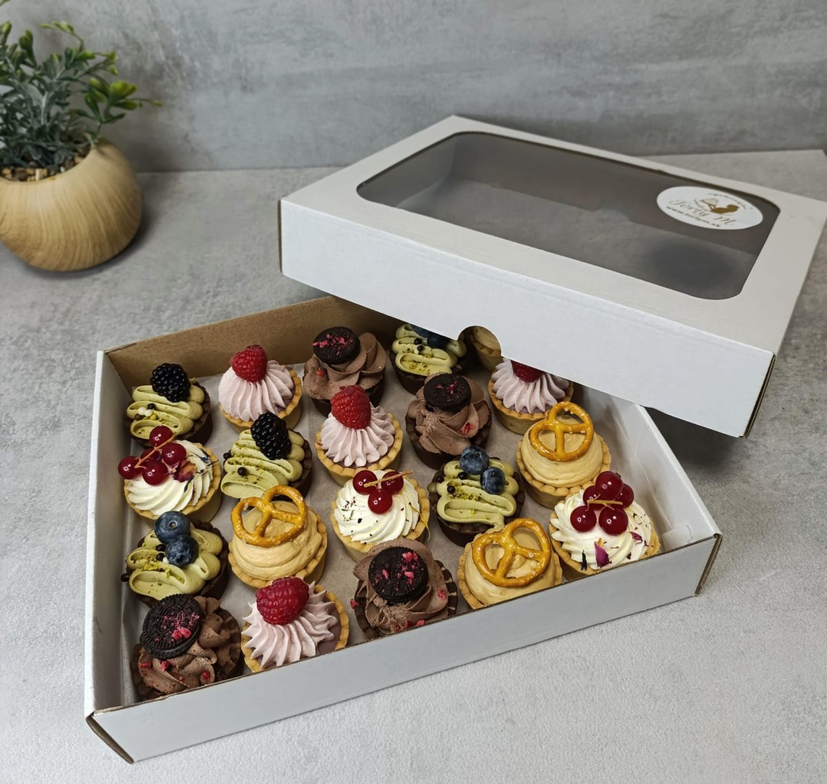 BOX tartaletky 20ks Deluxe – Obrázok 1